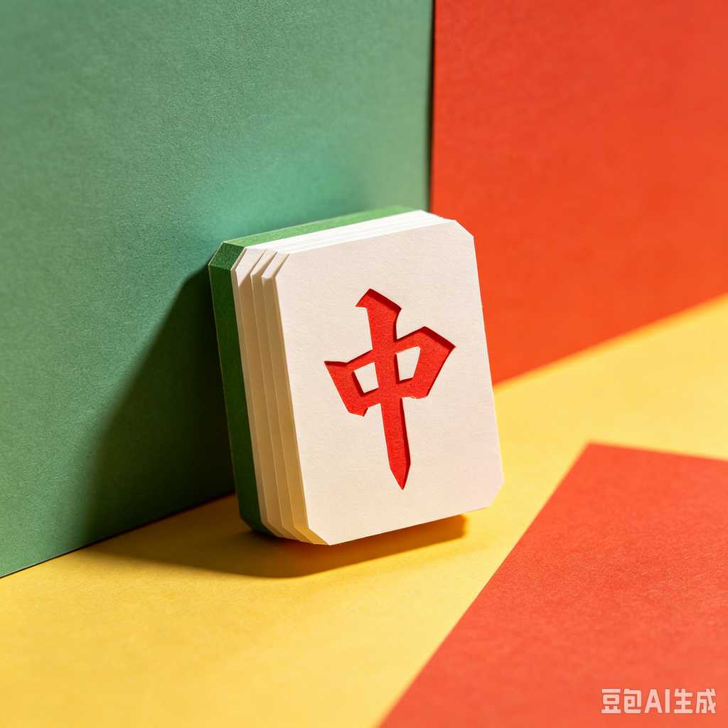 traditional chinese board game mahjong