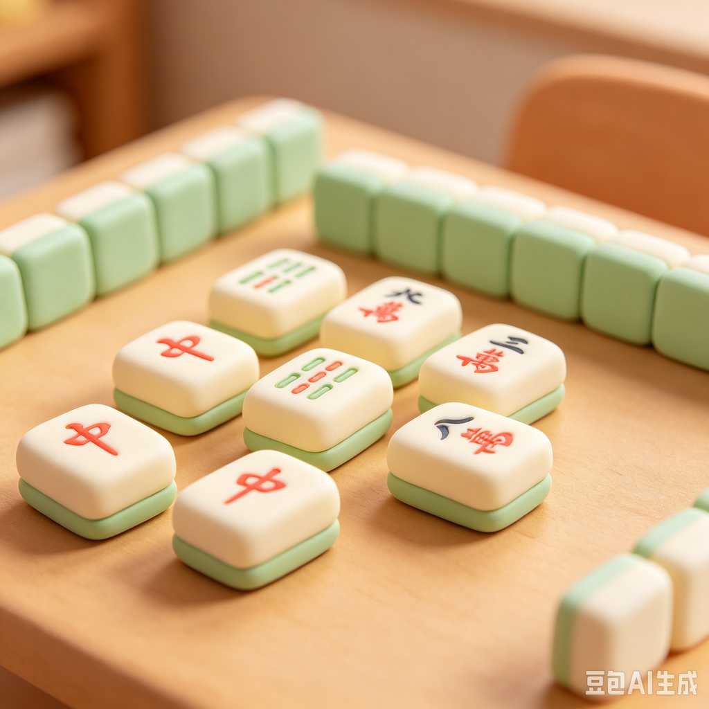 holiday themed mahjong tiles