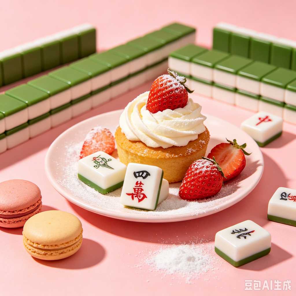 mahjong rule card included
